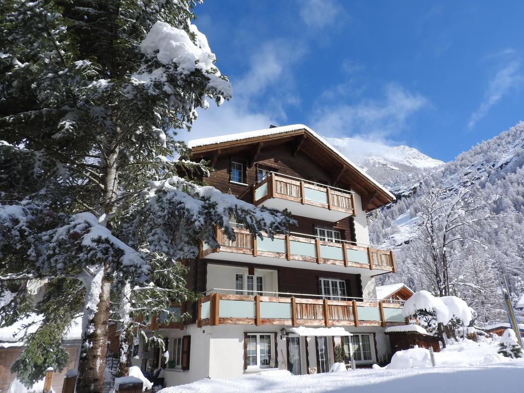 Апартаменти Haus Alpenperle Саас-Альмажель Екстер'єр фото