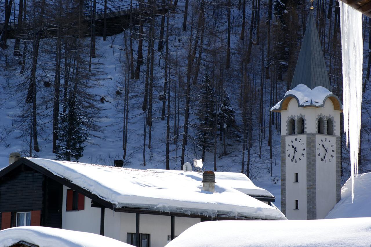 Апартаменти Haus Alpenperle Саас-Альмажель Екстер'єр фото