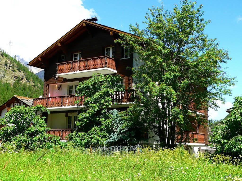 Апартаменти Haus Alpenperle Саас-Альмажель Екстер'єр фото